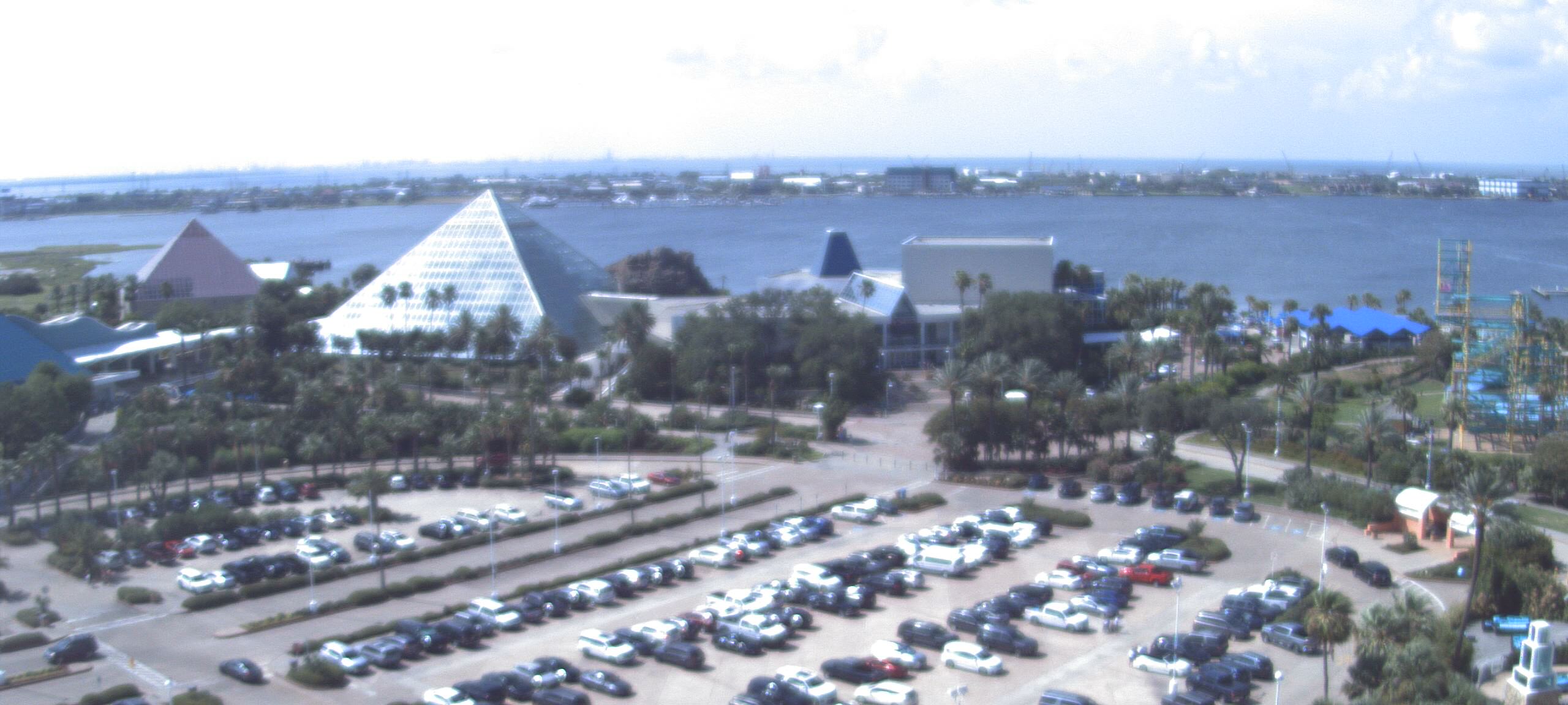 Thumbnail for current weather camera view from Moody Gardens Inc. in Galveston, Texas