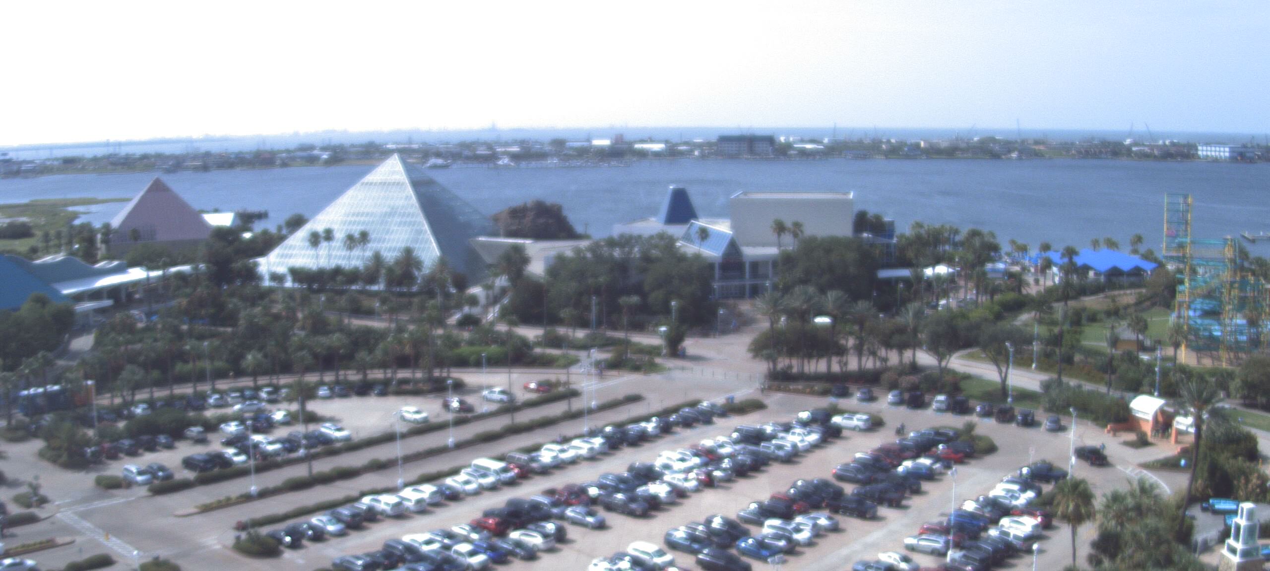 Thumbnail for current weather camera view from Moody Gardens Inc. in Galveston, Texas