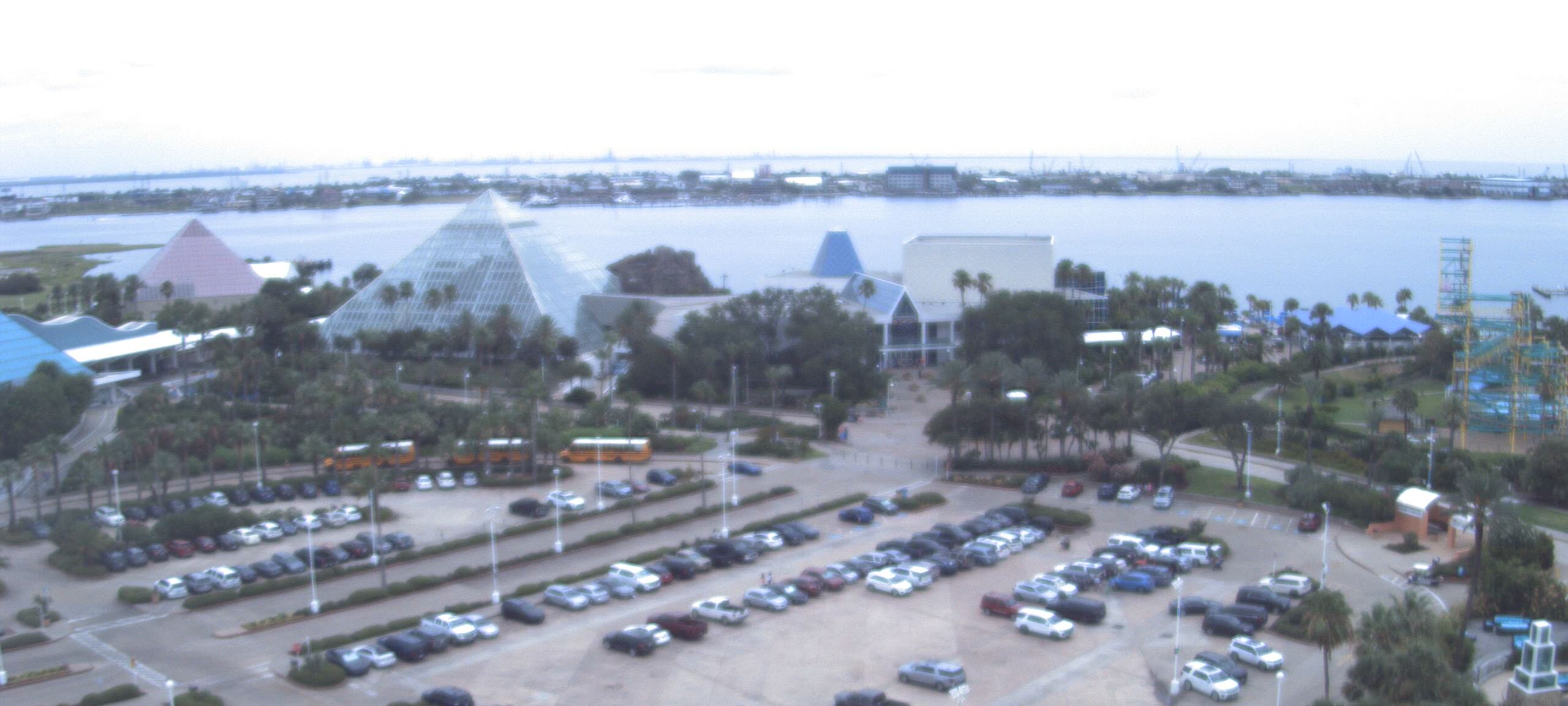 Thumbnail for current weather camera view from Moody Gardens Inc. in Galveston, Texas