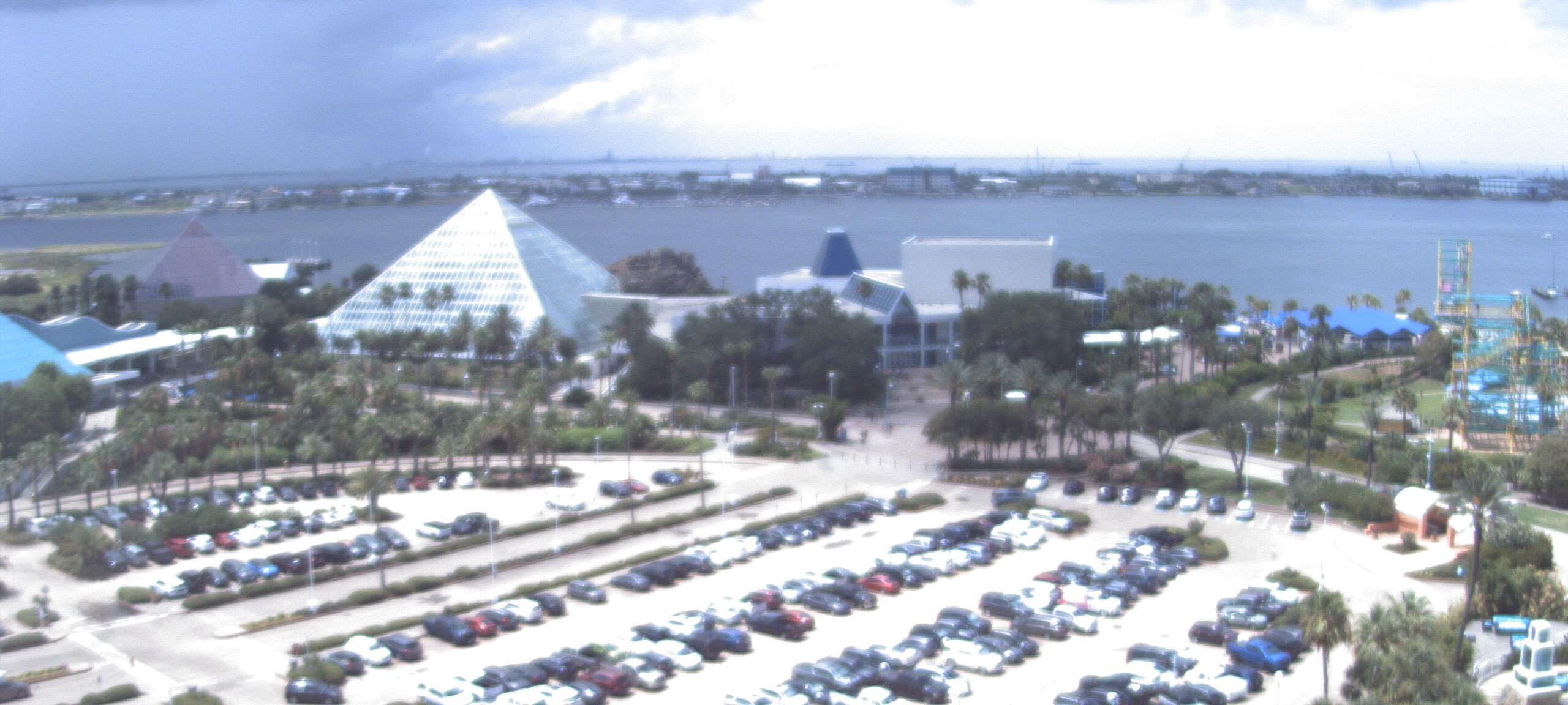 Thumbnail for current weather camera view from Moody Gardens Inc. in Galveston, Texas