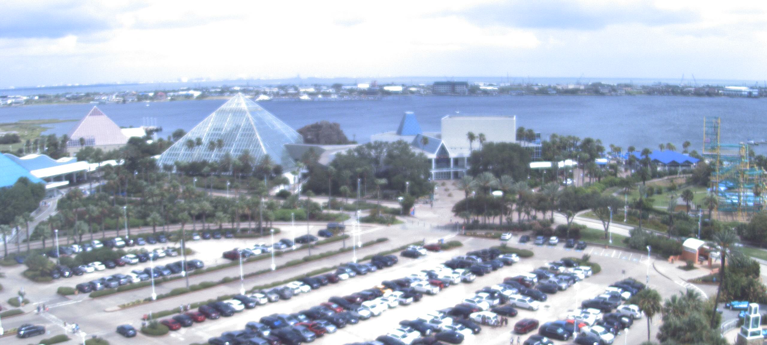 Thumbnail for current weather camera view from Moody Gardens Inc. in Galveston, Texas