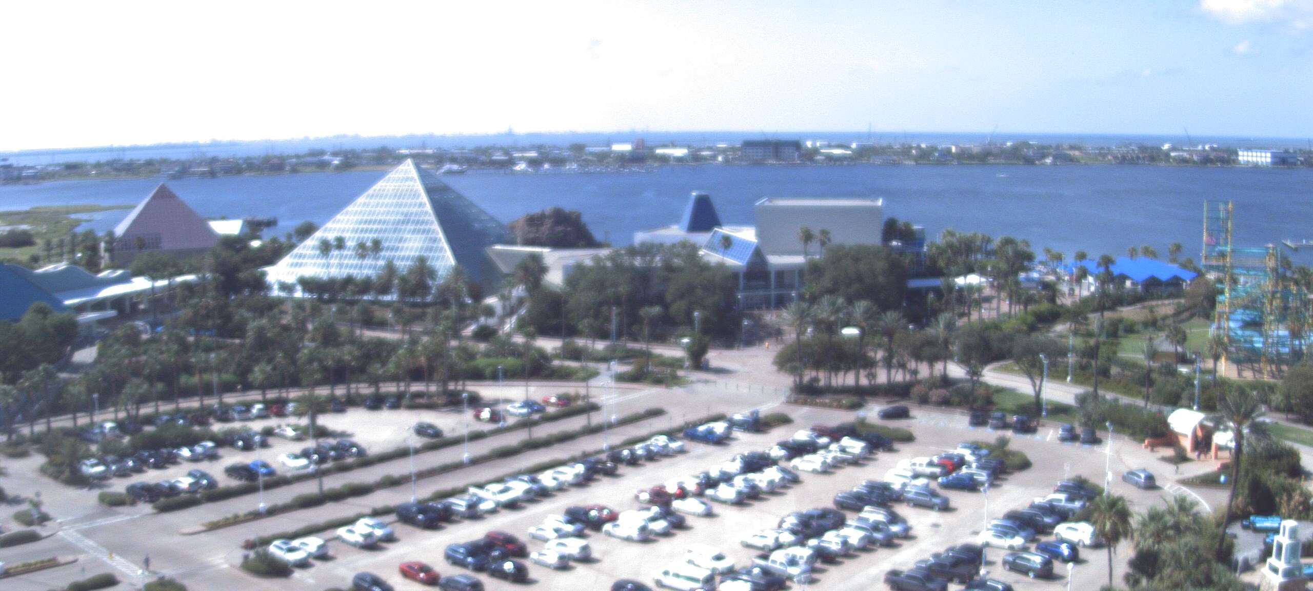 Thumbnail for current weather camera view from Moody Gardens Inc. in Galveston, Texas