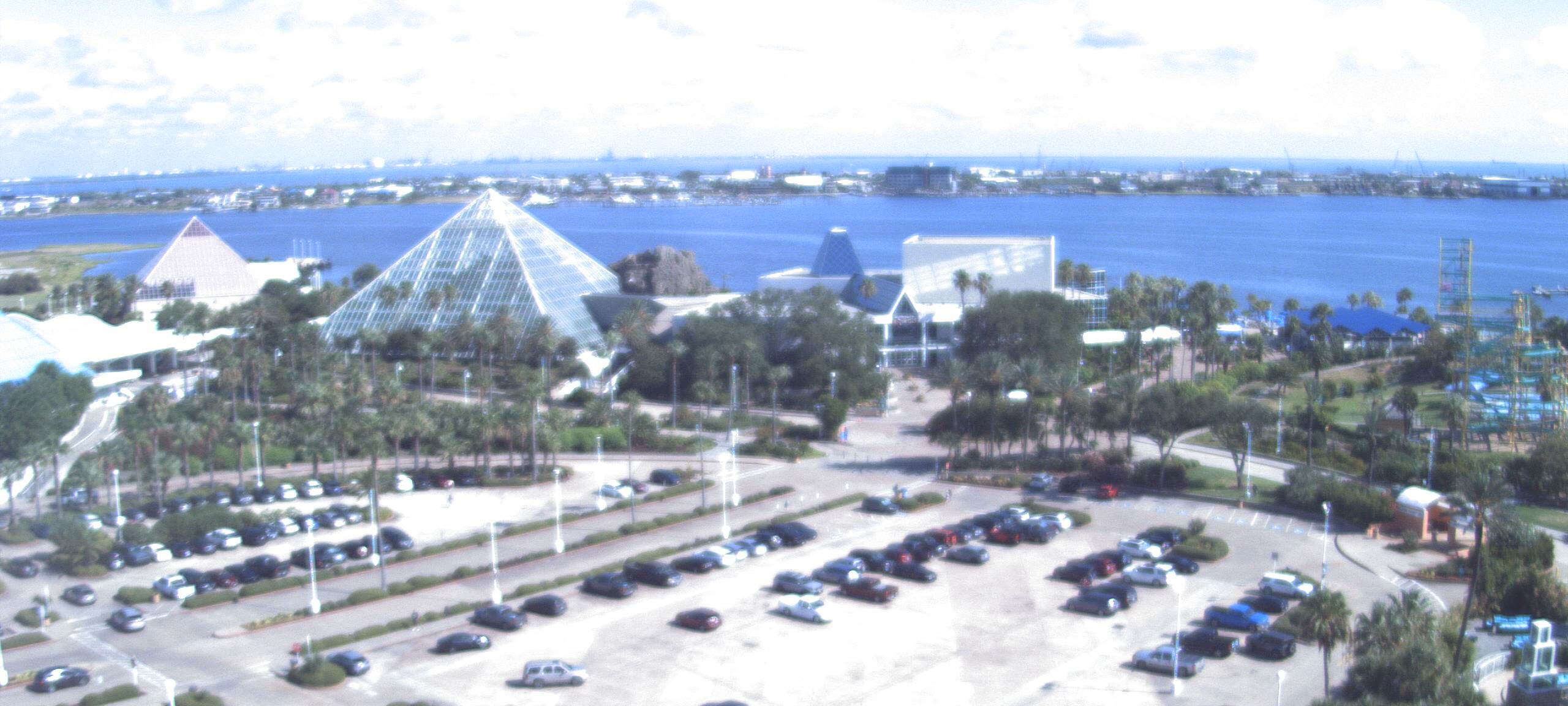 Thumbnail for current weather camera view from Moody Gardens Inc. in Galveston, Texas