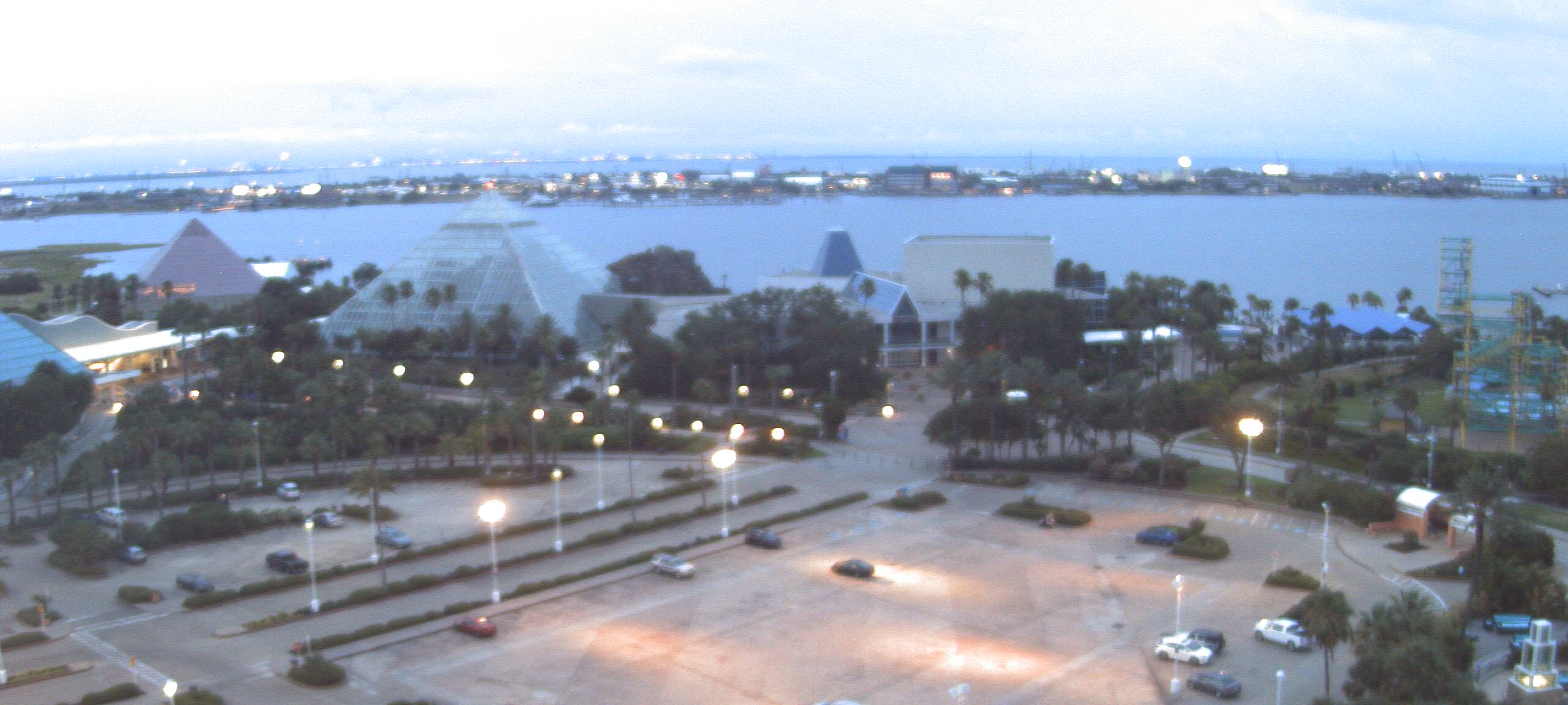 Thumbnail for current weather camera view from Moody Gardens Inc. in Galveston, Texas