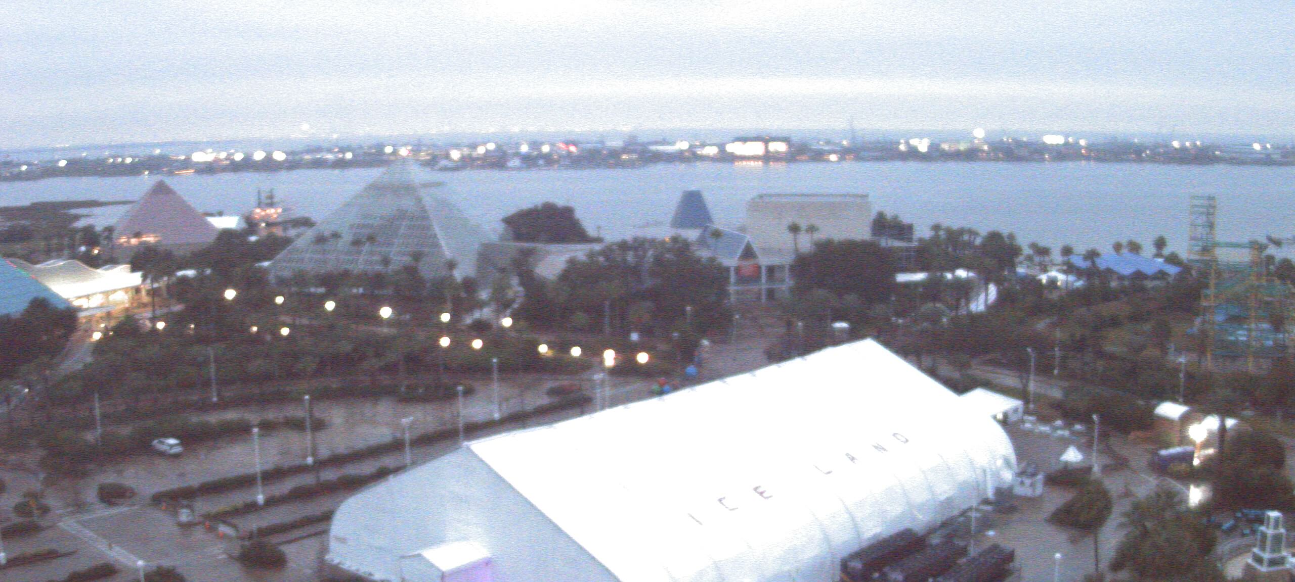 Thumbnail for current weather camera view from Moody Gardens Inc. in Galveston, Texas