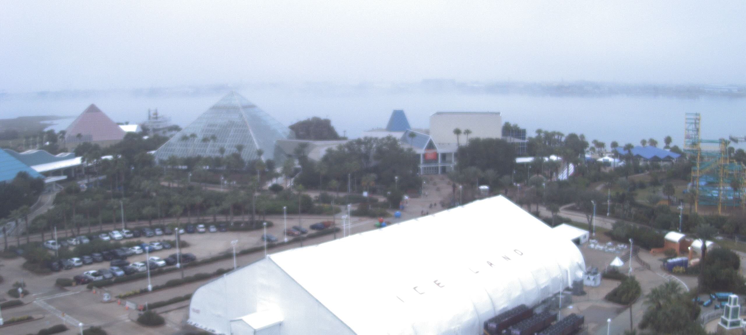 Thumbnail for current weather camera view from Moody Gardens Inc. in Galveston, Texas