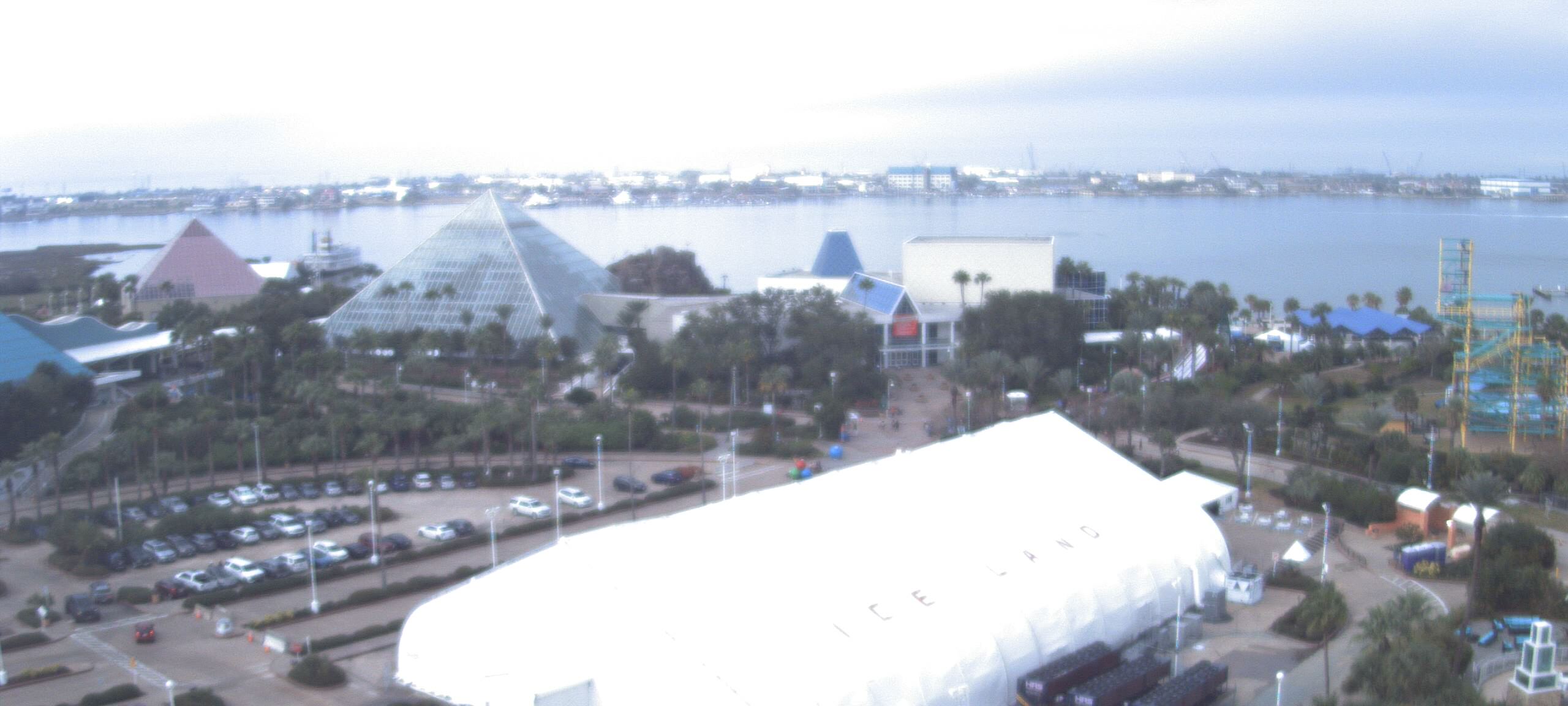 Thumbnail for current weather camera view from Moody Gardens Inc. in Galveston, Texas