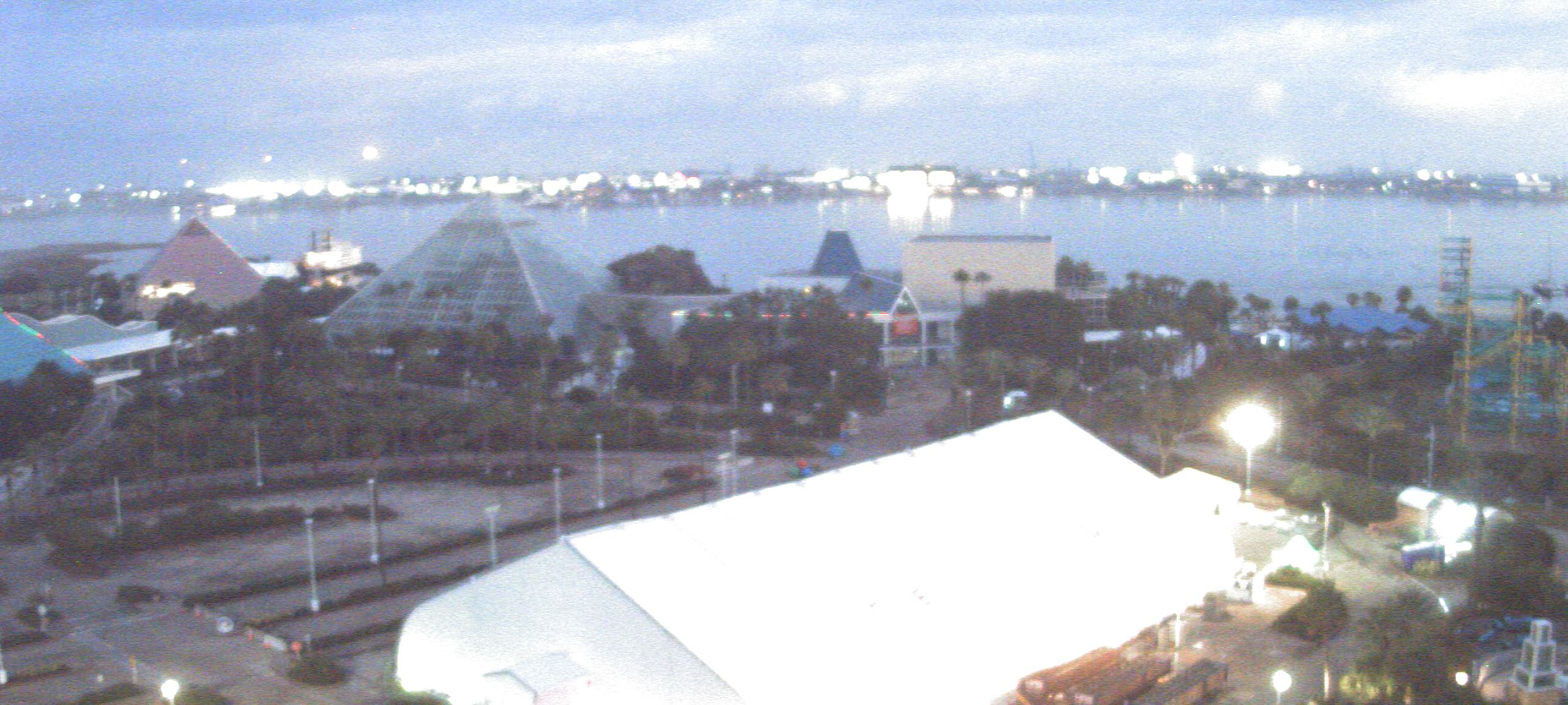 Thumbnail for current weather camera view from Moody Gardens Inc. in Galveston, Texas