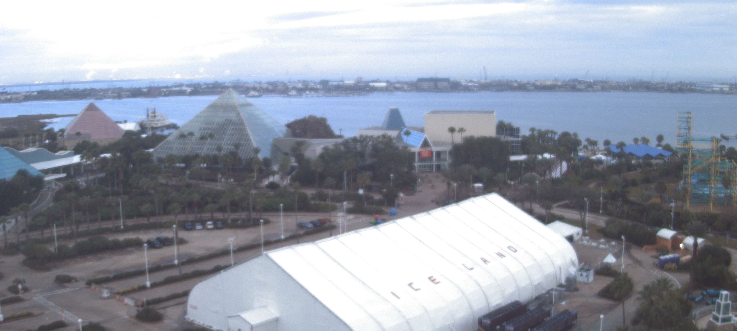 Thumbnail for current weather camera view from Moody Gardens Inc. in Galveston, Texas