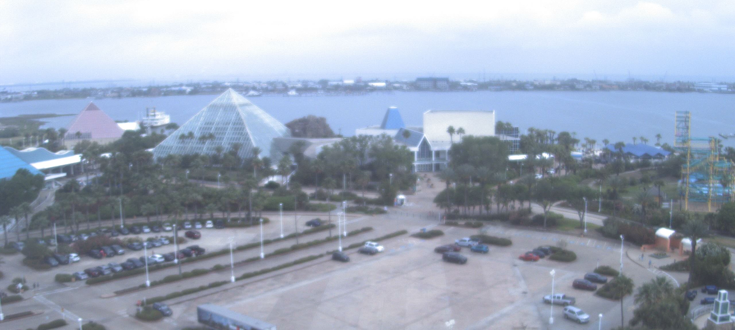 Thumbnail for current weather camera view from Moody Gardens Inc. in Galveston, Texas