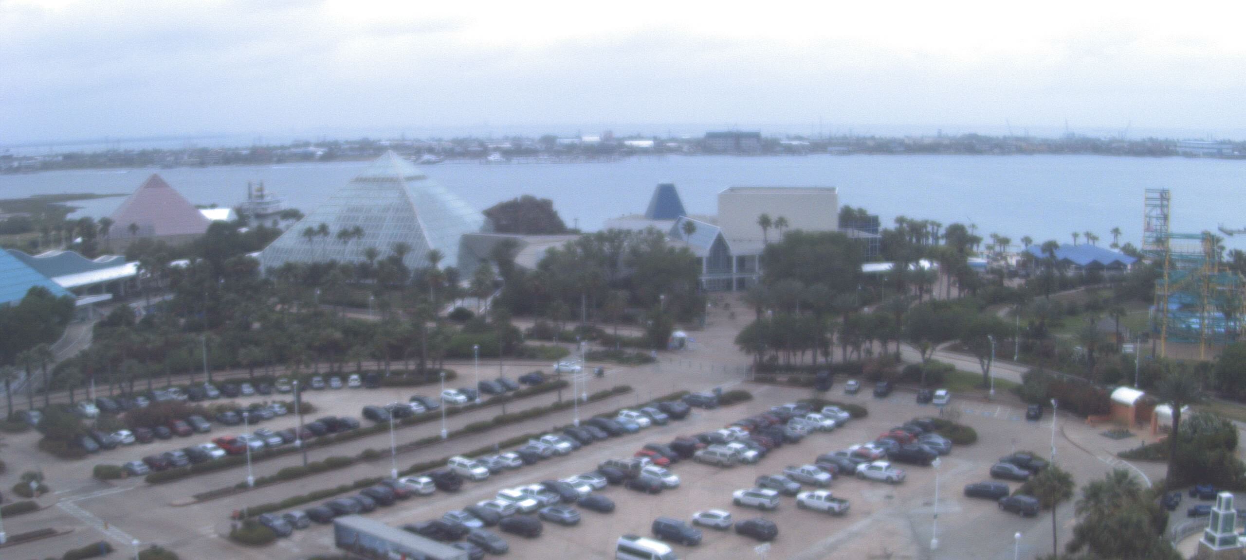 Thumbnail for current weather camera view from Moody Gardens Inc. in Galveston, Texas