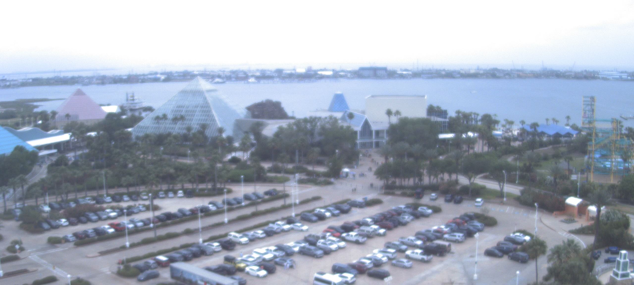 Thumbnail for current weather camera view from Moody Gardens Inc. in Galveston, Texas
