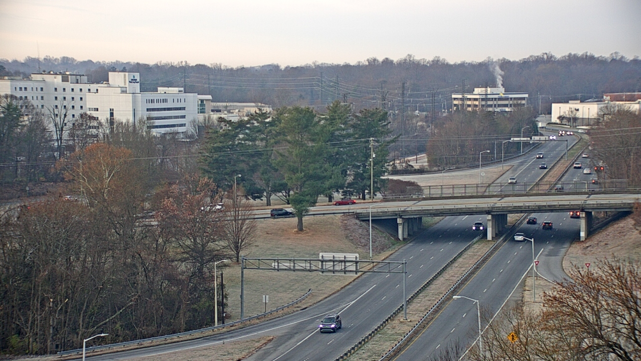 Thumbnail for current weather camera view from The Proximity Hotel in Greensboro, North Carolina