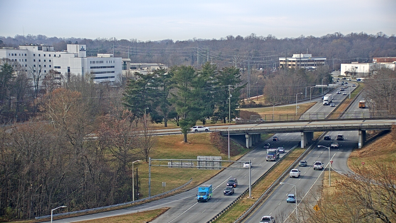 Thumbnail for current weather camera view from The Proximity Hotel in Greensboro, North Carolina