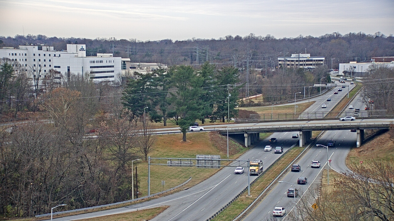 Thumbnail for current weather camera view from The Proximity Hotel in Greensboro, North Carolina