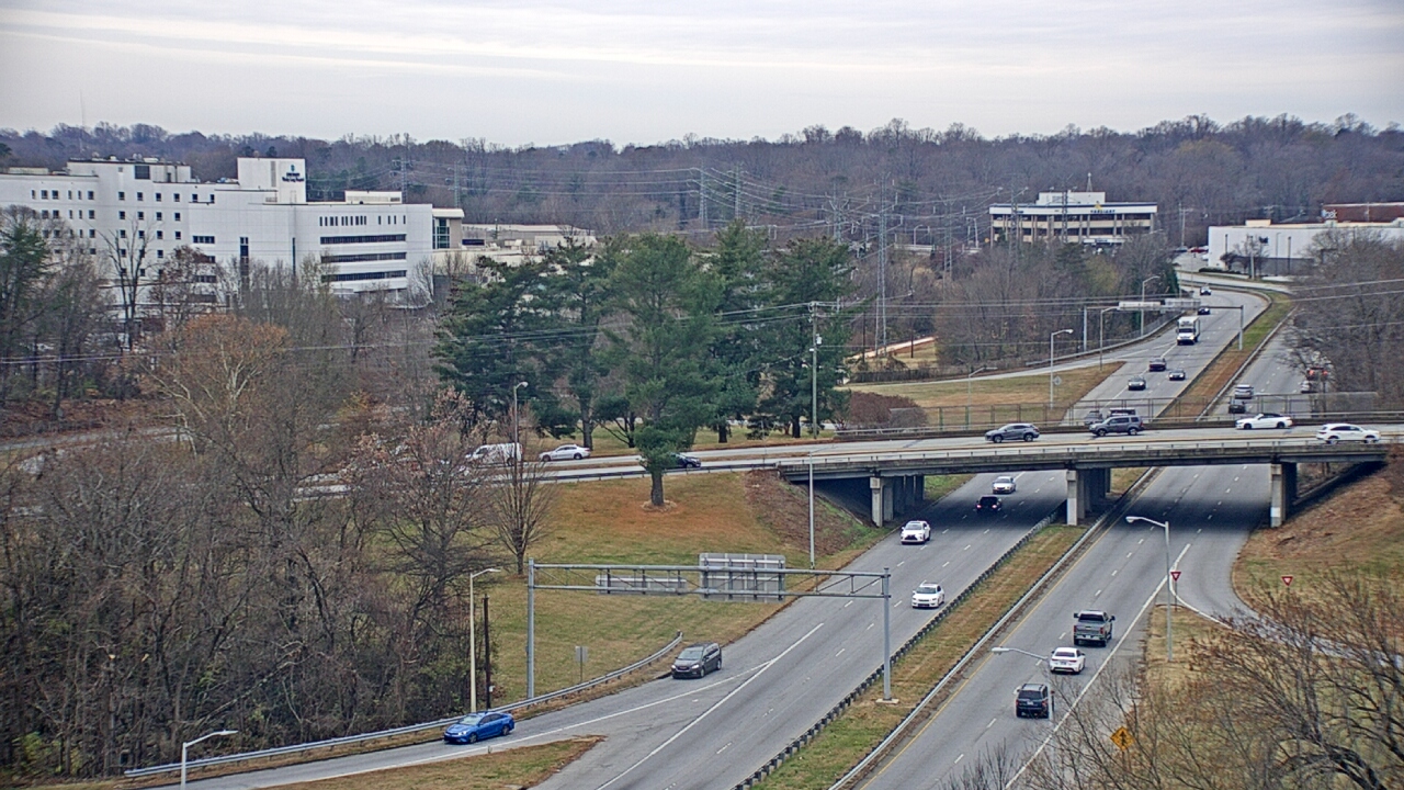 Thumbnail for current weather camera view from The Proximity Hotel in Greensboro, North Carolina