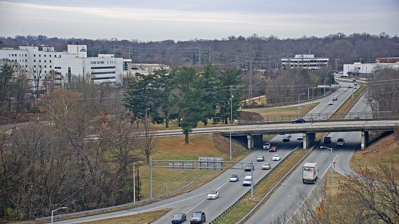 Thumbnail for current weather camera view from The Proximity Hotel in Greensboro, North Carolina