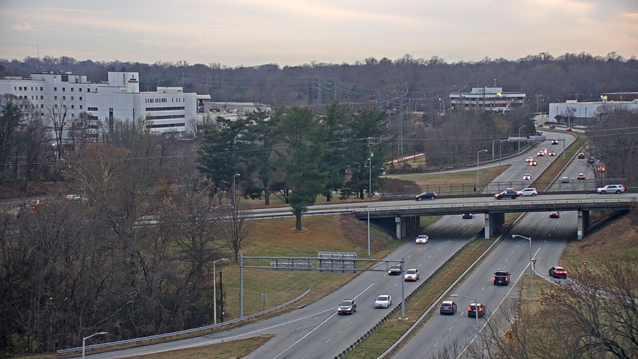 Thumbnail for current weather camera view from The Proximity Hotel in Greensboro, North Carolina