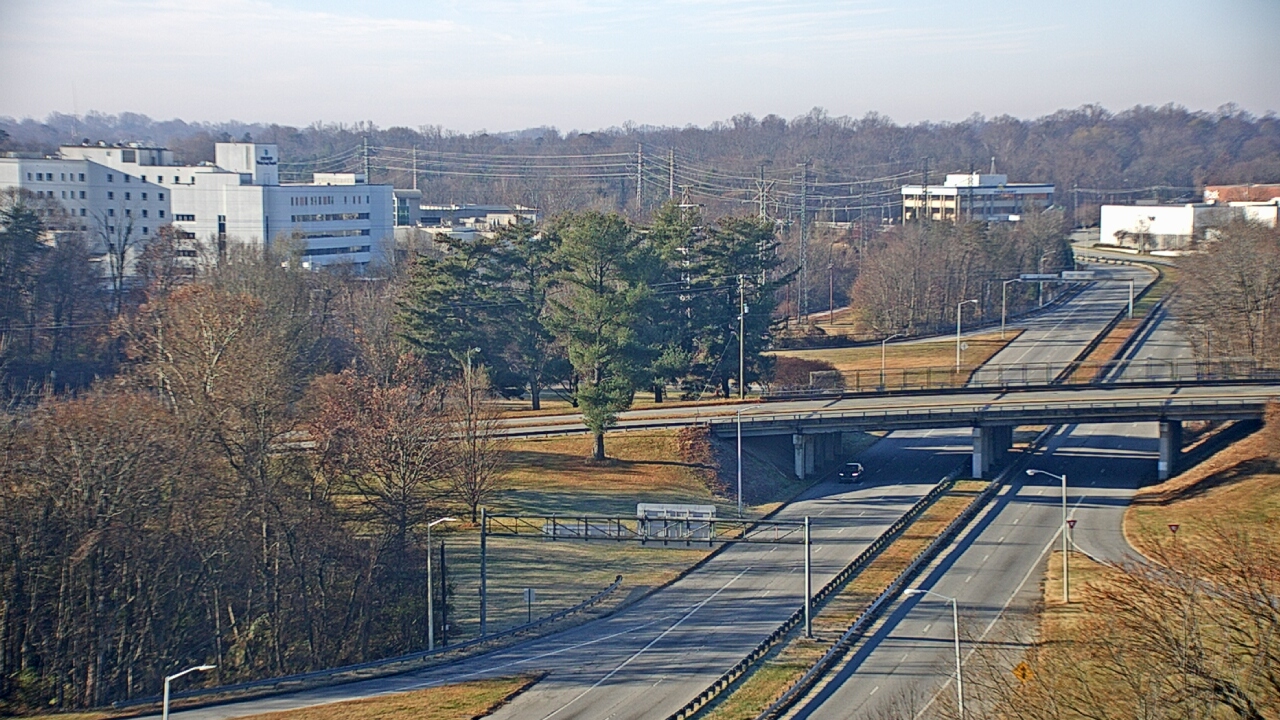 Thumbnail for current weather camera view from The Proximity Hotel in Greensboro, North Carolina