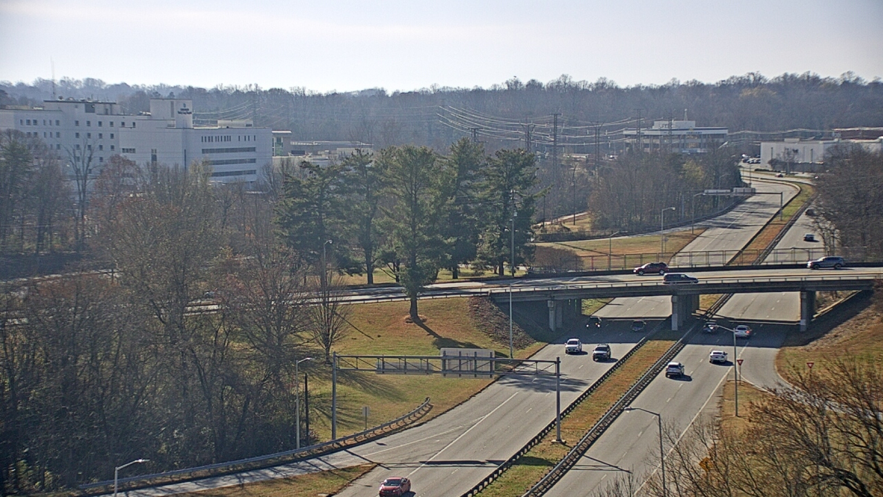 Thumbnail for current weather camera view from The Proximity Hotel in Greensboro, North Carolina