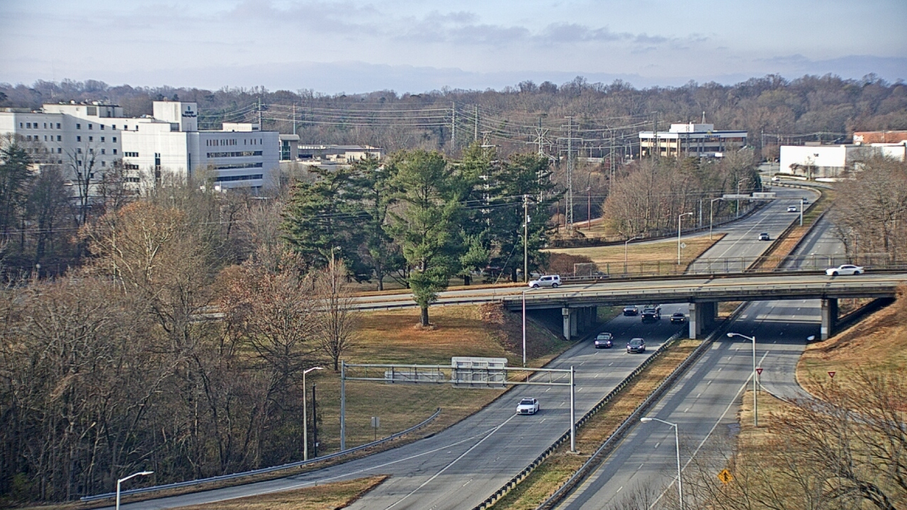 Thumbnail for current weather camera view from The Proximity Hotel in Greensboro, North Carolina