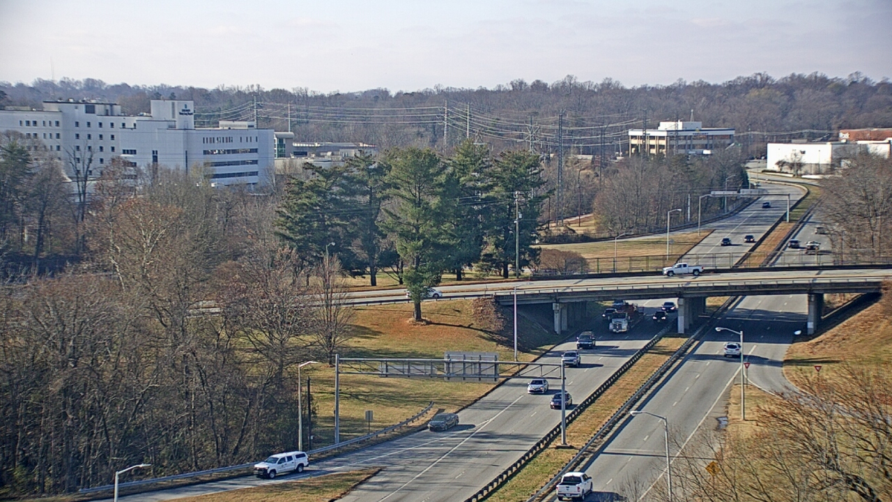 Thumbnail for current weather camera view from The Proximity Hotel in Greensboro, North Carolina