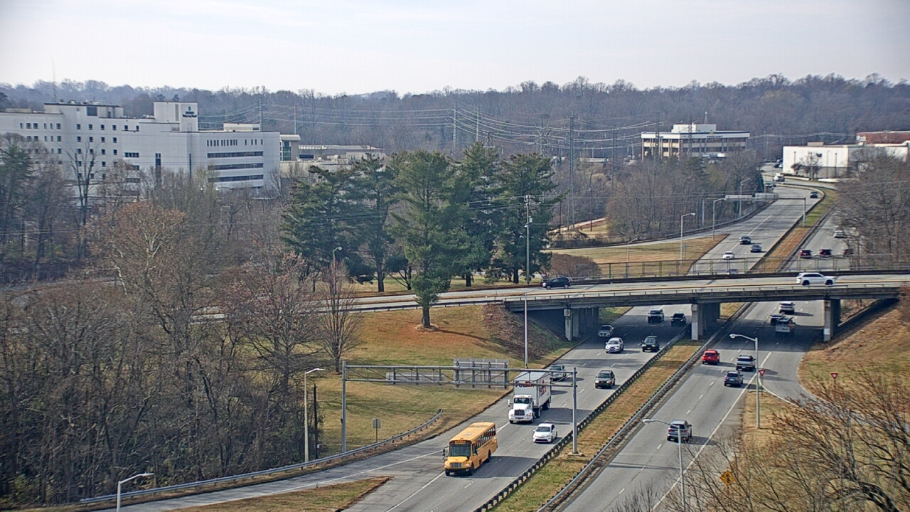 Thumbnail for current weather camera view from The Proximity Hotel in Greensboro, North Carolina