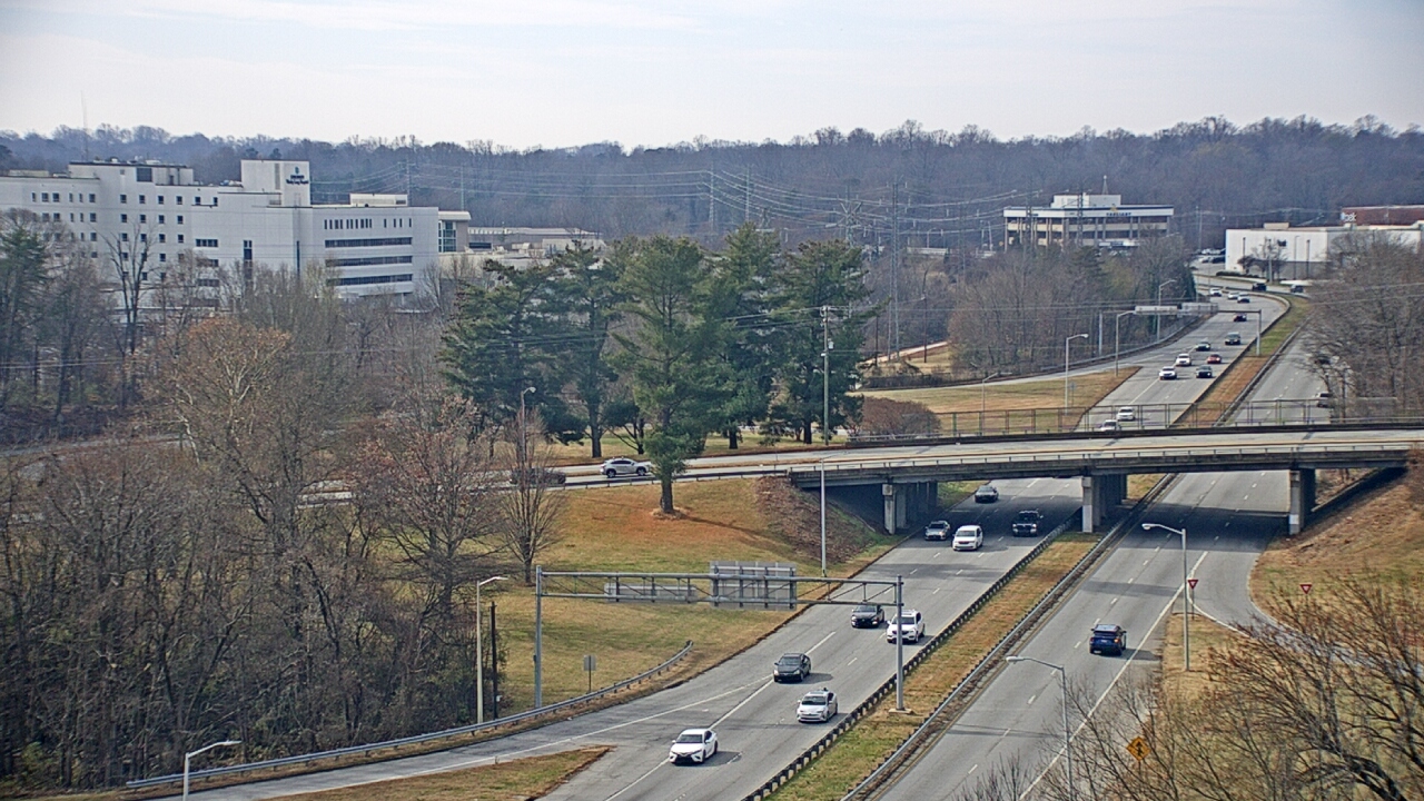 Thumbnail for current weather camera view from The Proximity Hotel in Greensboro, North Carolina