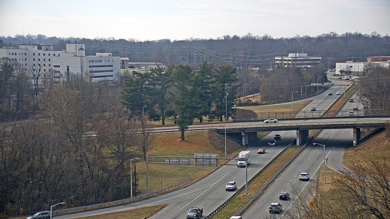 Thumbnail for current weather camera view from The Proximity Hotel in Greensboro, North Carolina