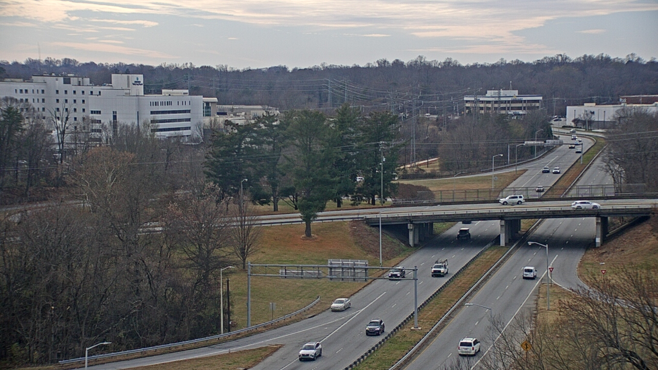 Thumbnail for current weather camera view from The Proximity Hotel in Greensboro, North Carolina