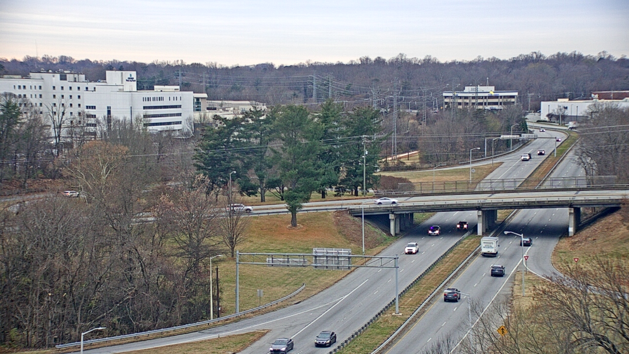 Thumbnail for current weather camera view from The Proximity Hotel in Greensboro, North Carolina