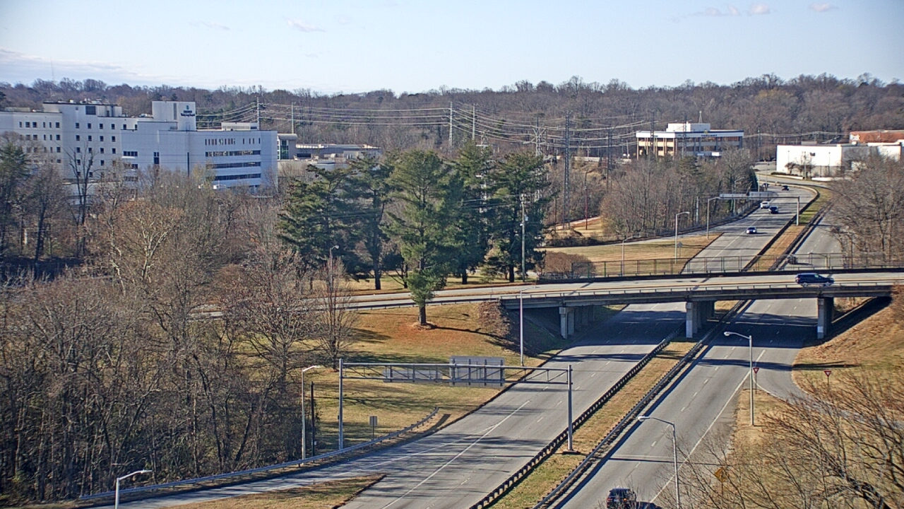 Thumbnail for current weather camera view from The Proximity Hotel in Greensboro, North Carolina