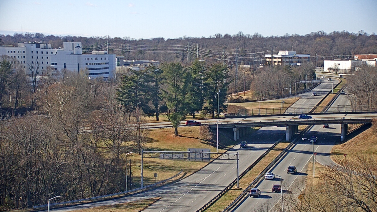 Thumbnail for current weather camera view from The Proximity Hotel in Greensboro, North Carolina