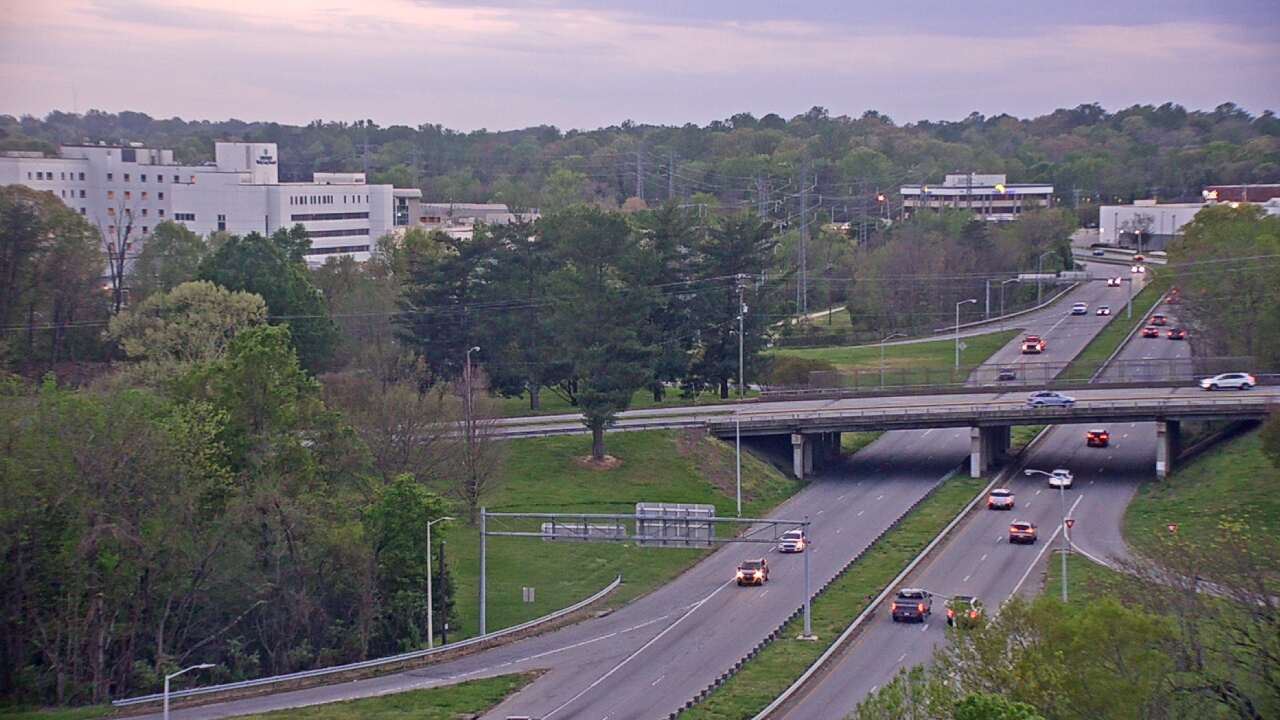 Thumbnail for current weather camera view from The Proximity Hotel in Greensboro, North Carolina
