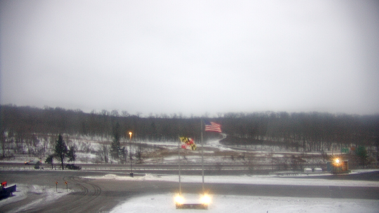 Thumbnail for current weather camera view from Garrett County EMA - Grantsville County Roads in Grantsville, Maryland