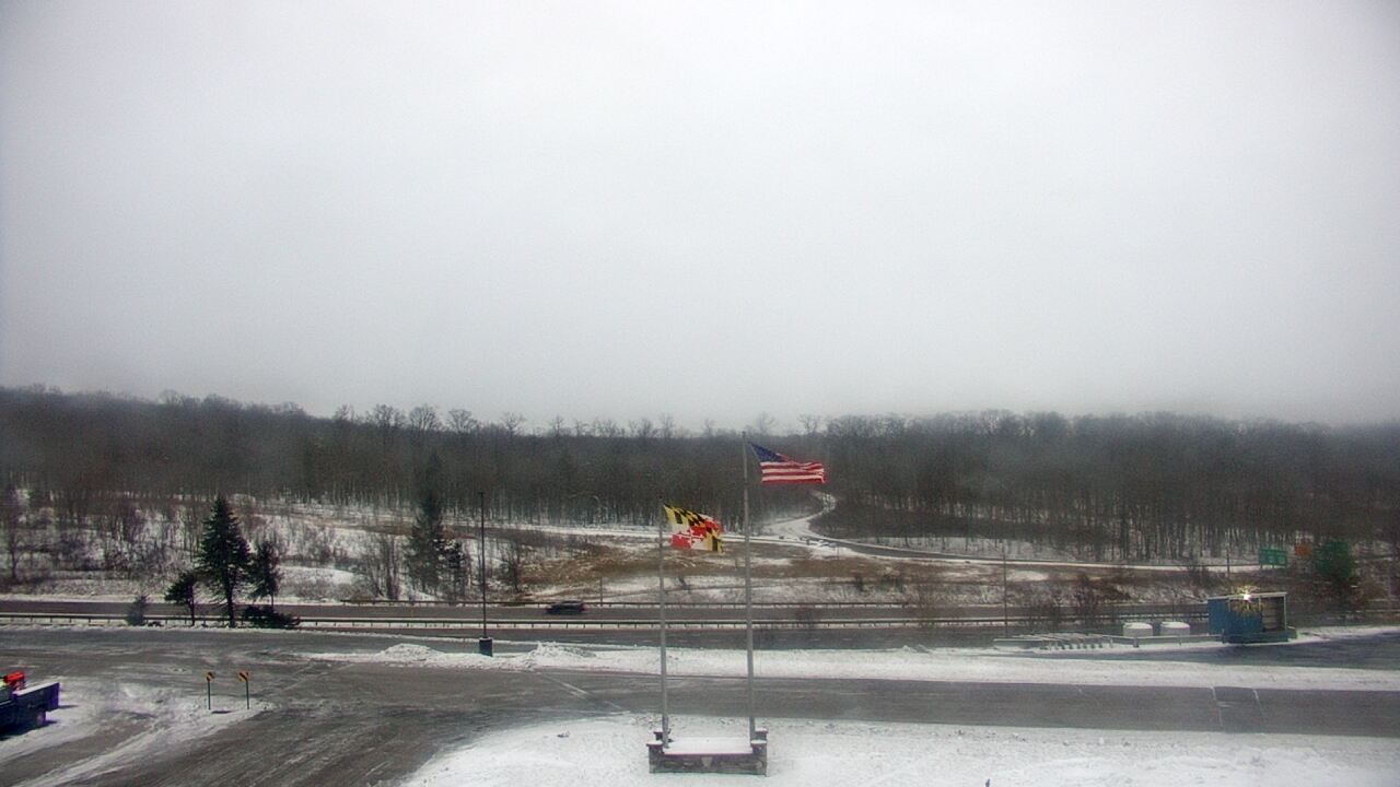 Thumbnail for current weather camera view from Garrett County EMA - Grantsville County Roads in Grantsville, Maryland
