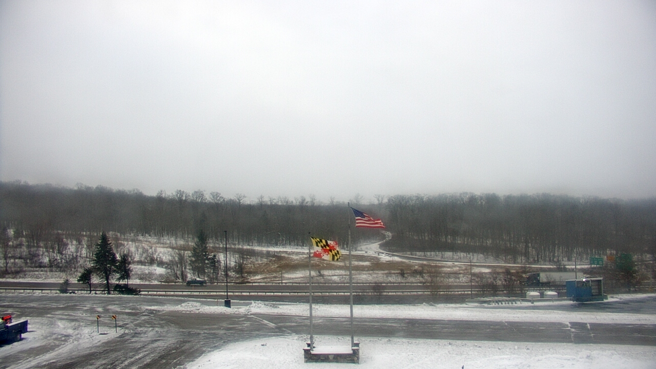 Thumbnail for current weather camera view from Garrett County EMA - Grantsville County Roads in Grantsville, Maryland