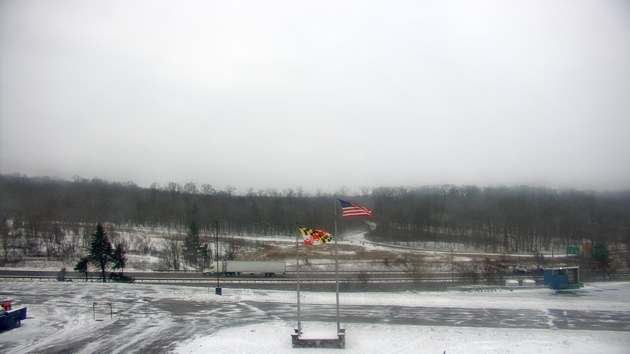 Thumbnail for current weather camera view from Garrett County EMA - Grantsville County Roads in Grantsville, Maryland