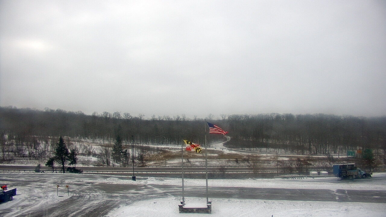 Thumbnail for current weather camera view from Garrett County EMA - Grantsville County Roads in Grantsville, Maryland