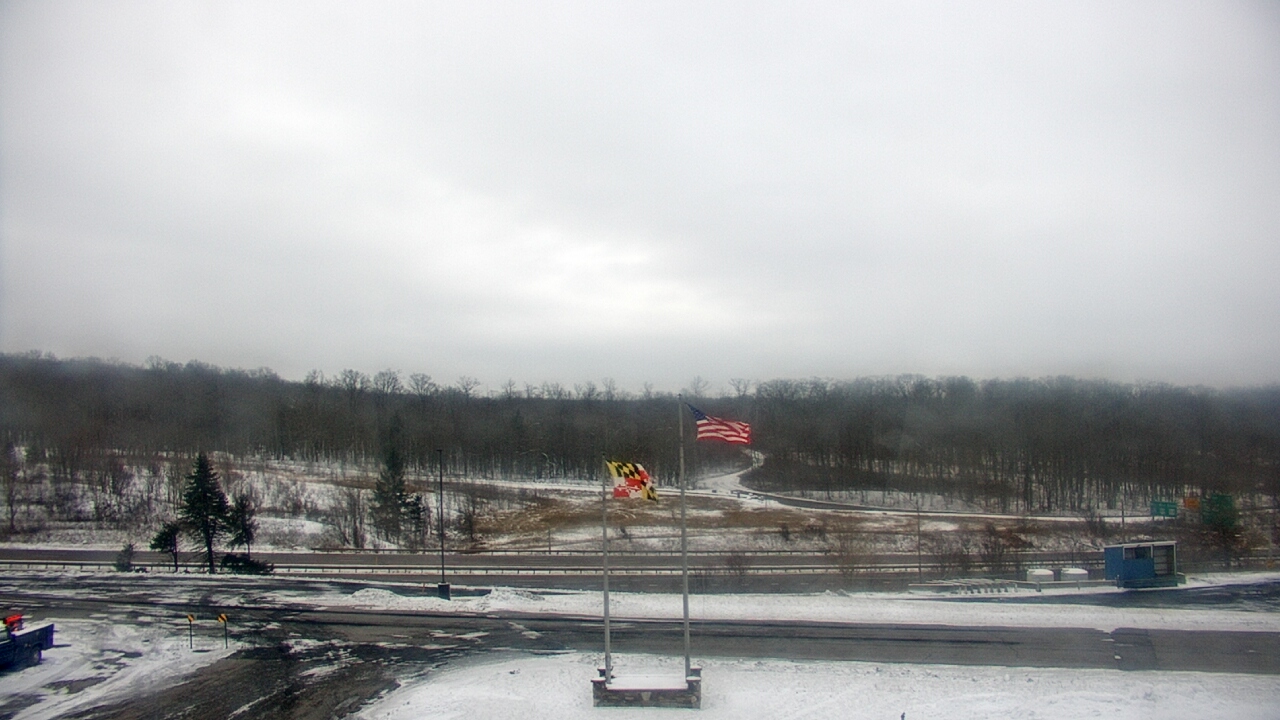 Thumbnail for current weather camera view from Garrett County EMA - Grantsville County Roads in Grantsville, Maryland