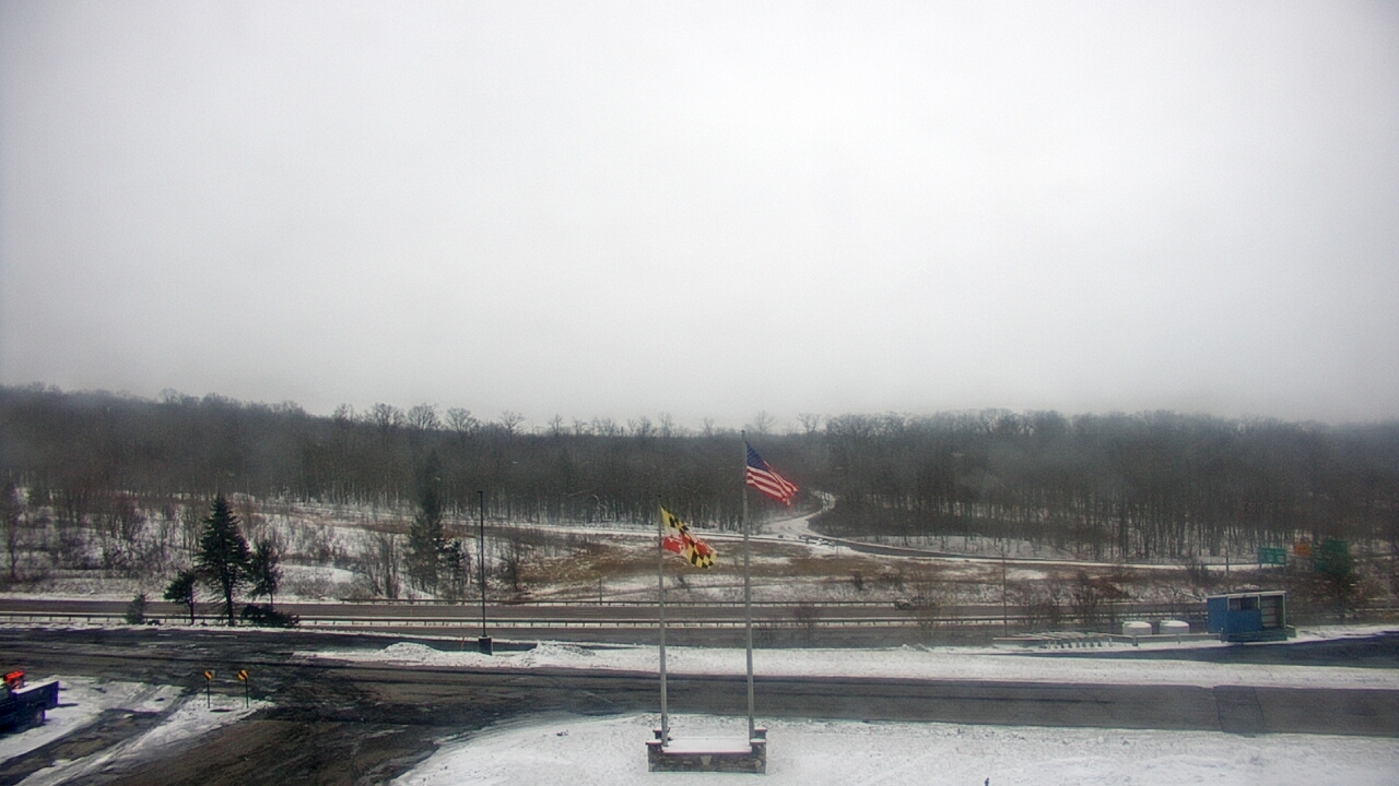 Thumbnail for current weather camera view from Garrett County EMA - Grantsville County Roads in Grantsville, Maryland