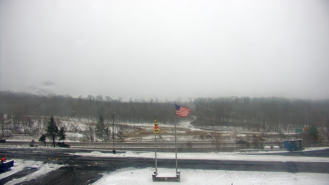 Thumbnail for current weather camera view from Garrett County EMA - Grantsville County Roads in Grantsville, Maryland