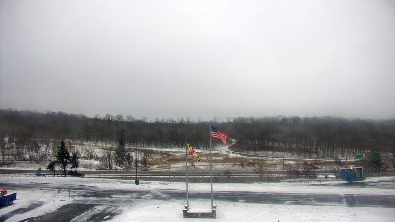 Thumbnail for current weather camera view from Garrett County EMA - Grantsville County Roads in Grantsville, Maryland