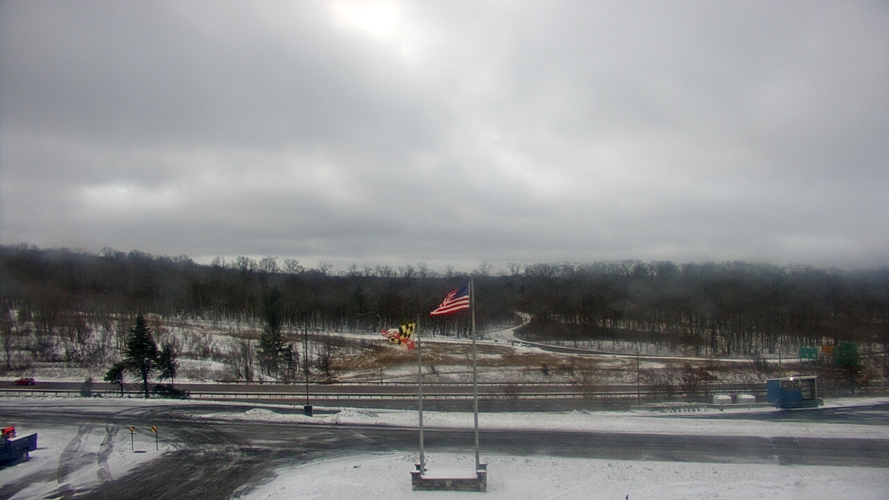 Thumbnail for current weather camera view from Garrett County EMA - Grantsville County Roads in Grantsville, Maryland