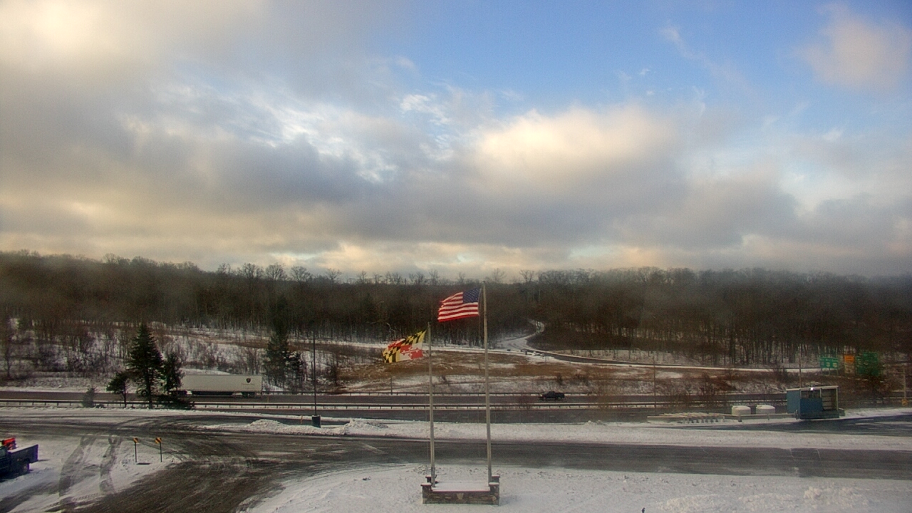 Thumbnail for current weather camera view from Garrett County EMA - Grantsville County Roads in Grantsville, Maryland