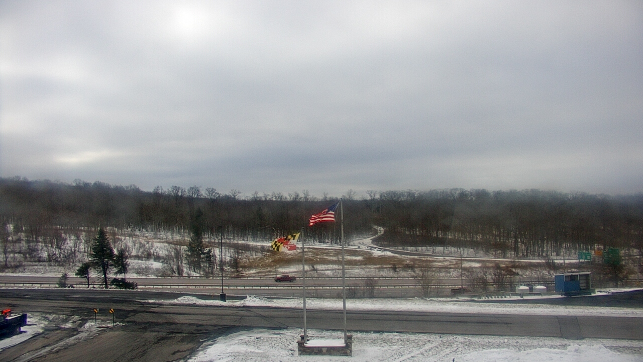 Thumbnail for current weather camera view from Garrett County EMA - Grantsville County Roads in Grantsville, Maryland