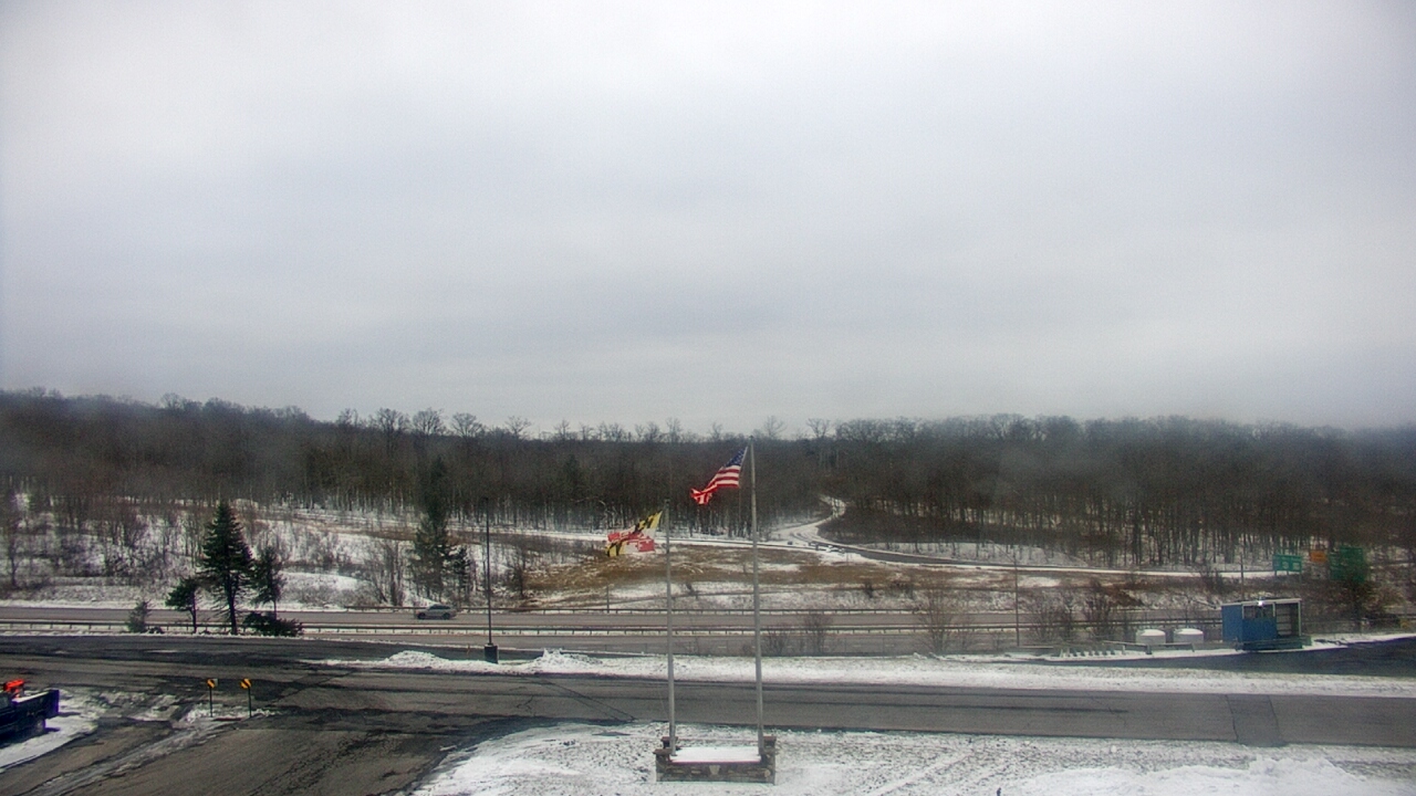 Thumbnail for current weather camera view from Garrett County EMA - Grantsville County Roads in Grantsville, Maryland