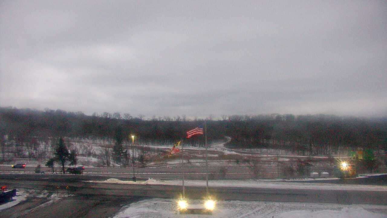 Thumbnail for current weather camera view from Garrett County EMA - Grantsville County Roads in Grantsville, Maryland