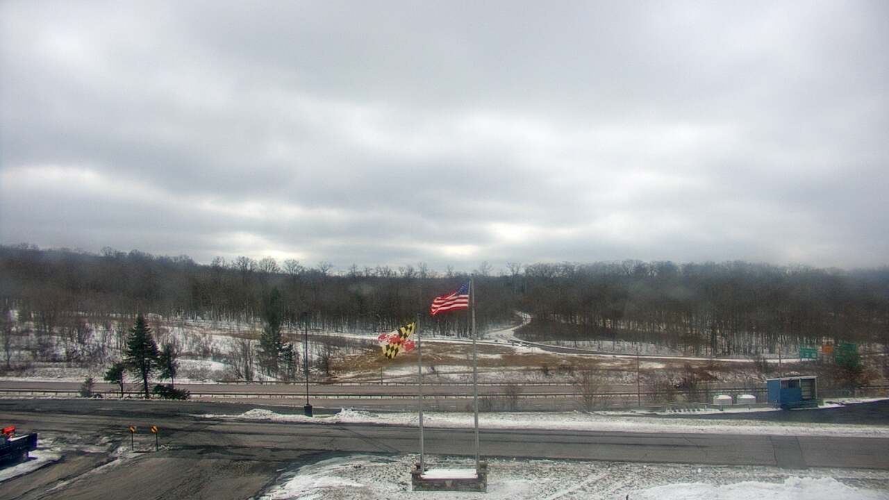 Thumbnail for current weather camera view from Garrett County EMA - Grantsville County Roads in Grantsville, Maryland