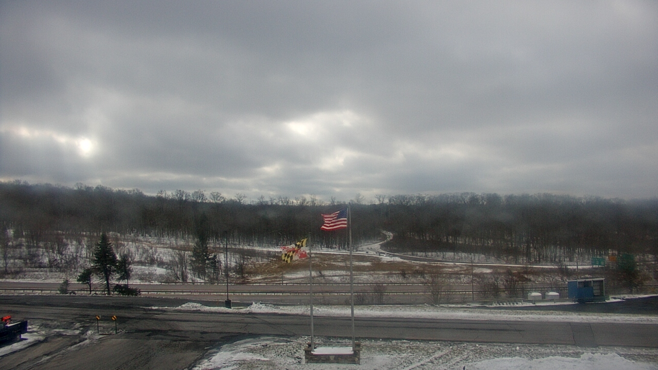 Thumbnail for current weather camera view from Garrett County EMA - Grantsville County Roads in Grantsville, Maryland